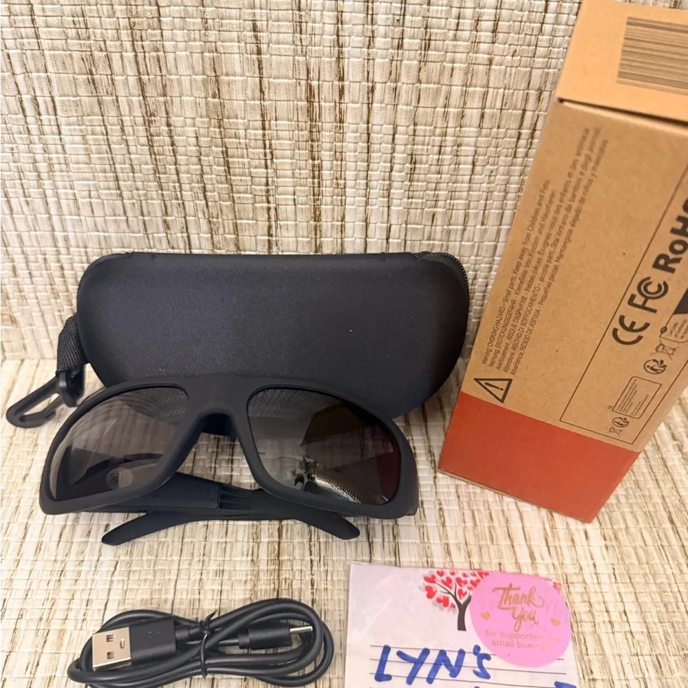 Bluetooth Smart Glasses - Black
